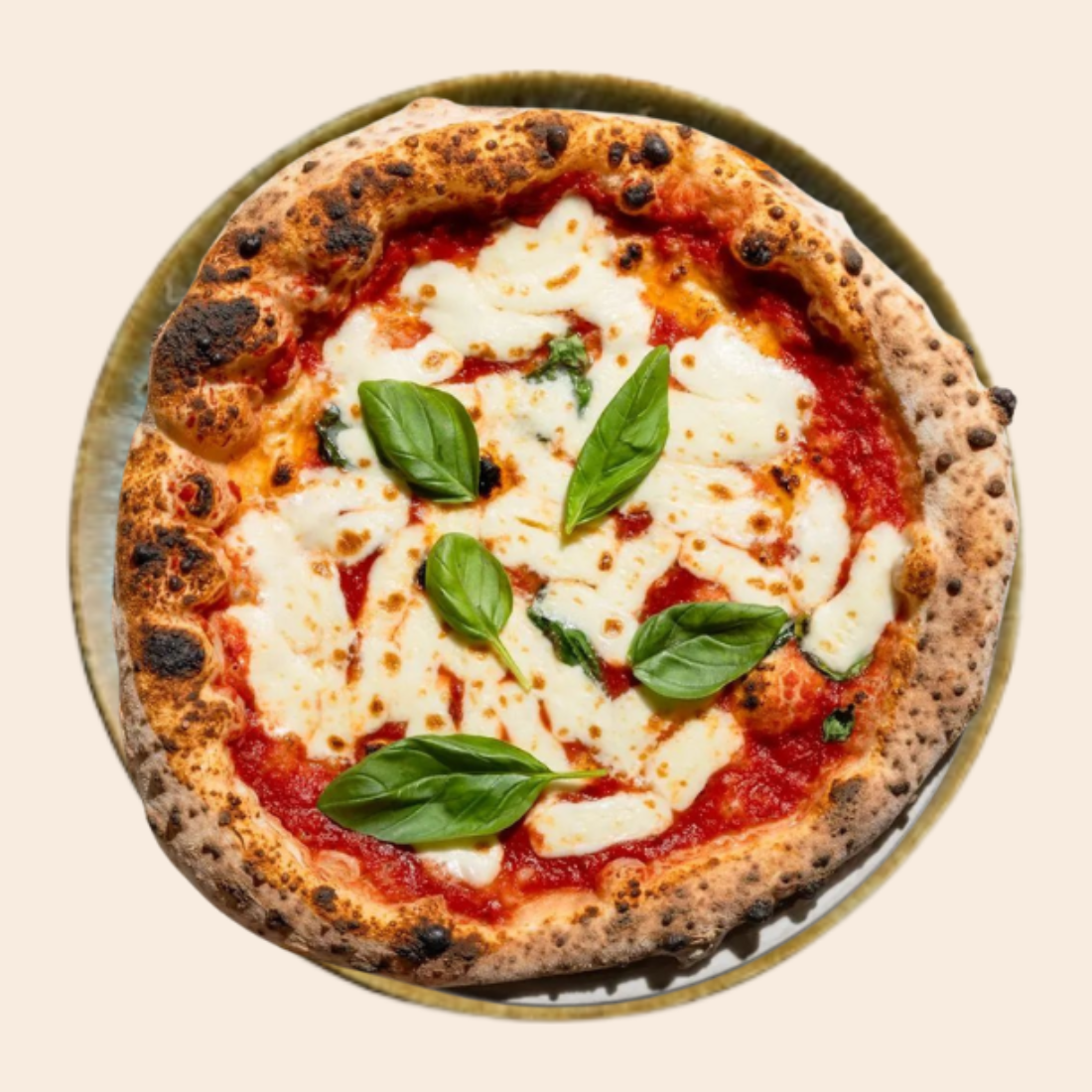 Pizza margherita Tomavio